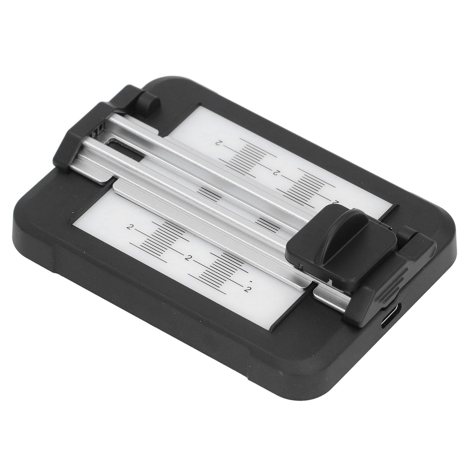 

Резак для 35-мм пленки, 11 уровней регулировки, светодиодная подсветка, питание от USB-C, резак для слайдовой пленки для 35-мм пленки и 120 среднего формата