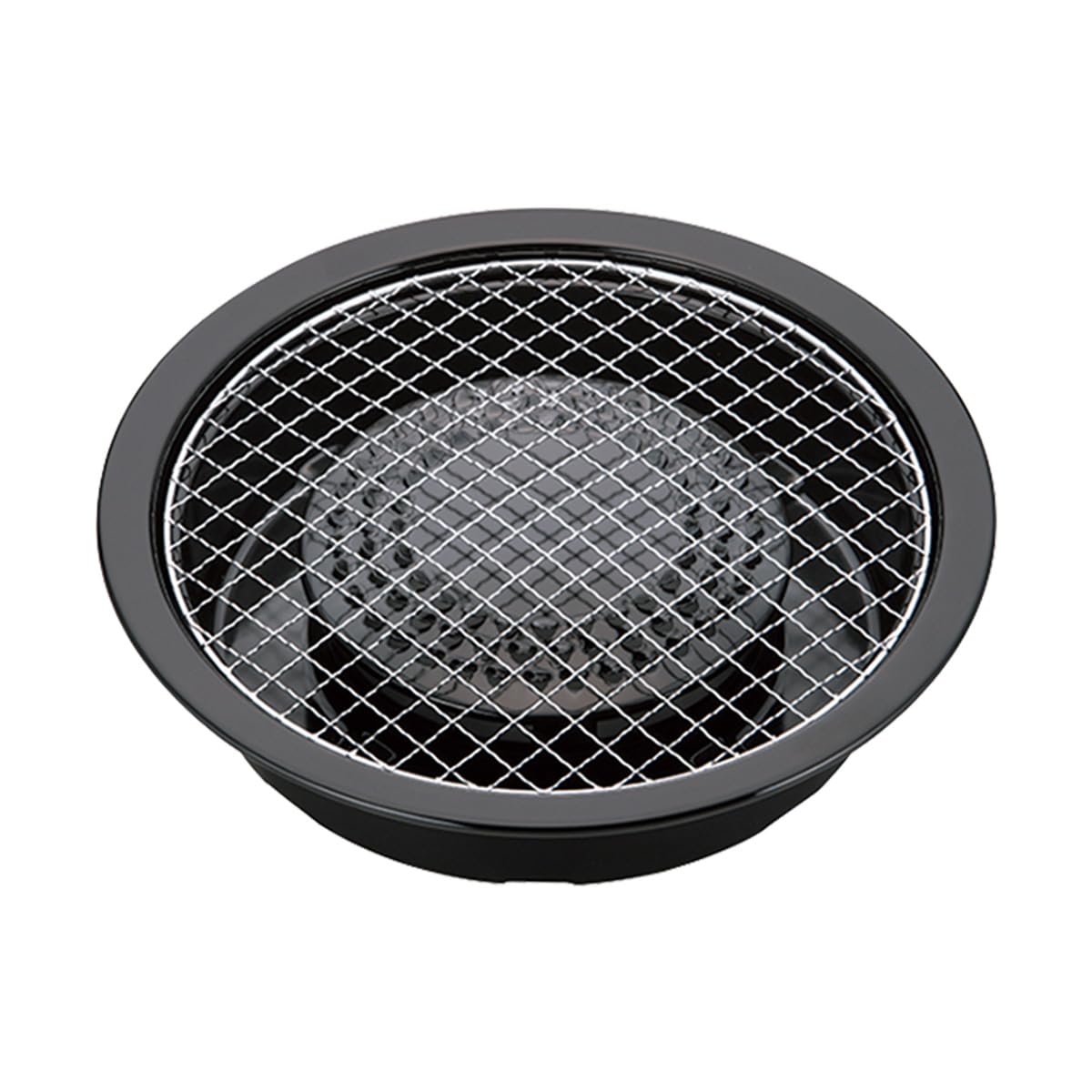 

Iwatani Grilling Plate with 2 Grilling Nets CB-A-AMP Silver/Black