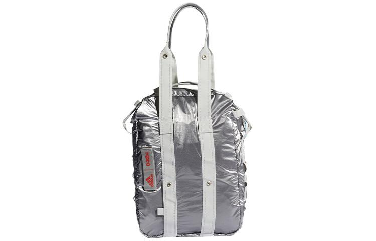 Adidas Originals Adidas Trefoil 032C Collaboration Polyurethane Handbag Unisex Light Gray H62026