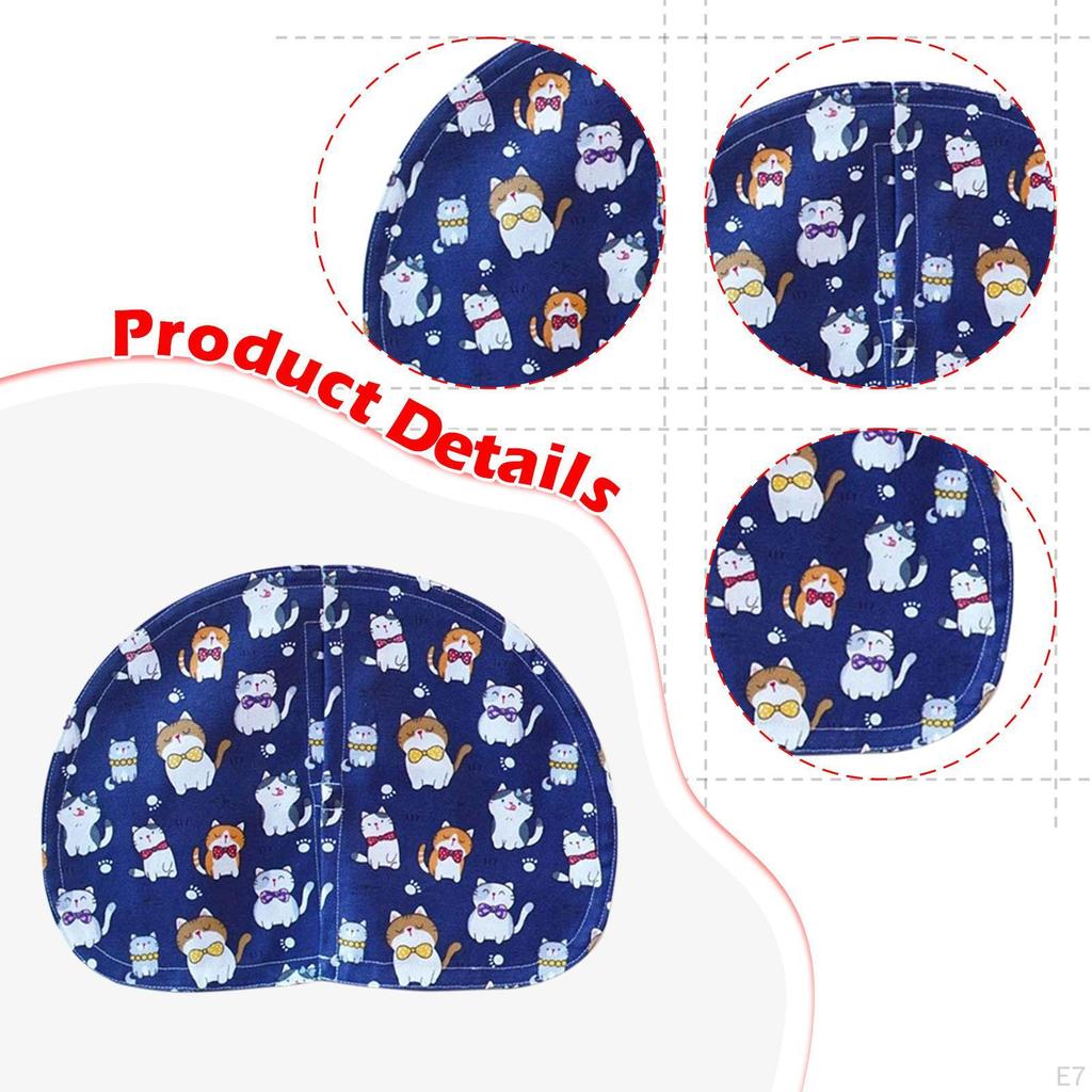 Cat Litter Box Curtain Door Flap Dustproof Easy to Install Replacement