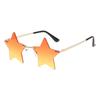 UV400 Eyewear Street Shot Rimless Sun Glasses Star Shape Sunglasses Pentagram Sunglasses