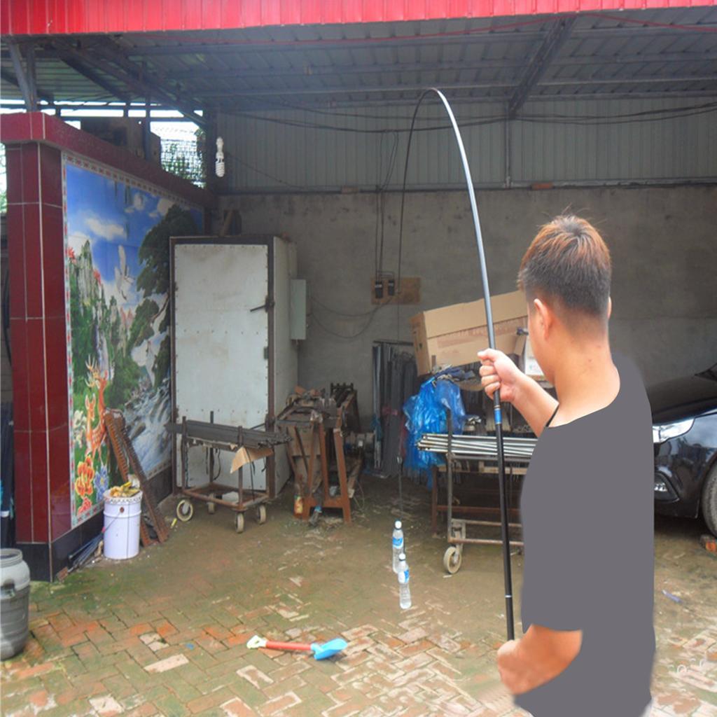 Ultralight Telescopic Fishing Rod Hard Travel Pole Equipment for Freshwater Stream