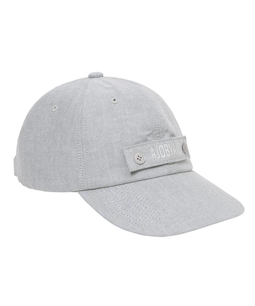 AJOBYAJO Logo Oxford Cap [Light Gray]