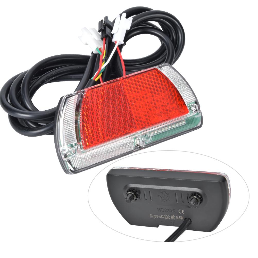 Electric Bike Accessory Conversion LED Turn Light Tail Lamp Brake Light 12?48V Universal