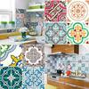 Nitoms decolfa Tile Stickers, Pink, Kitchen Decor, Oil Stain Prevention, Pack of 4, M4000