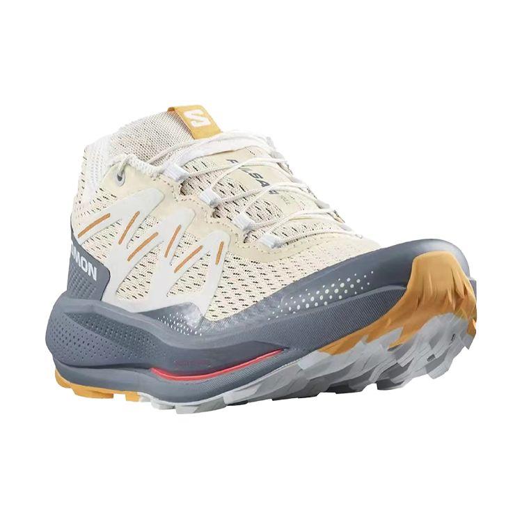 SALOMON Pulsar Trail W Outdoor Sports Breathable Lightweight Low-Top Trail Running Shoes Women Sneaker Light-Pink 472106