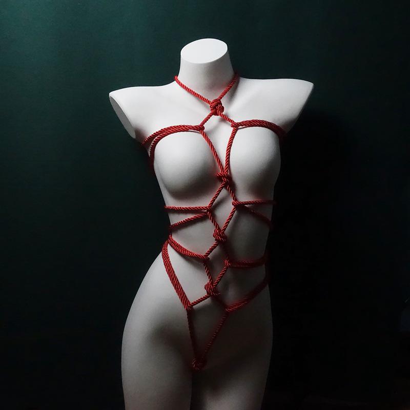 Hemp Bondage Rope Tutorial: Erotic Fixing & Tightening Guide with SM Props