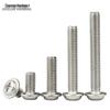 304 Stainless Steel Phillips Pan Head Machine Screws with Washer