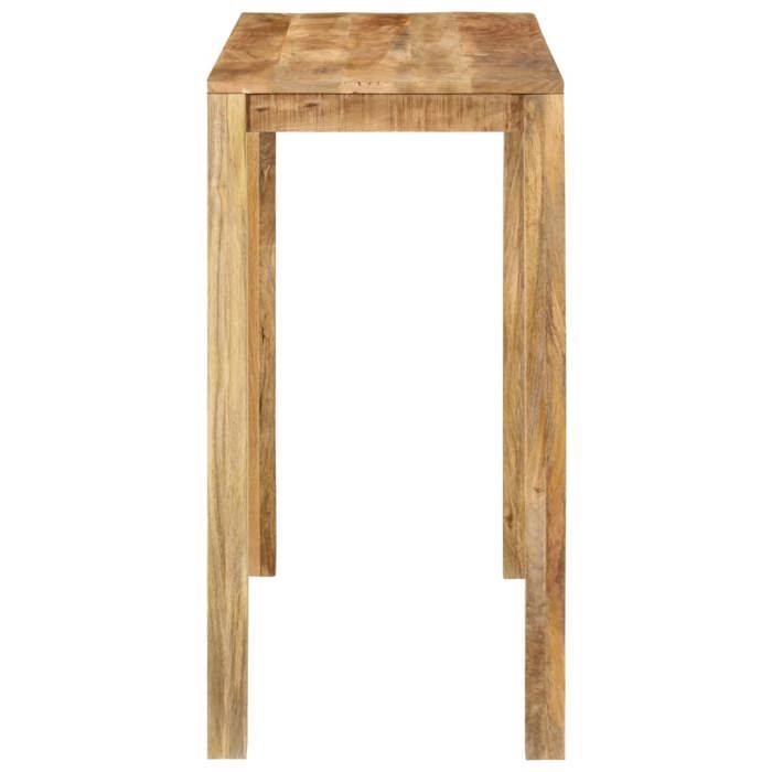 VidaXL Table de bar 112x55x108 cm Bois de manguier massif 350317