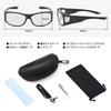 [TINHAO] Oversized Sunglasses with Photochromic Polarized Lenses, UV400 99.9% Cut, Blue Light Blocking, Suitable for Day and Night Use, TR90