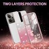 KADEM For Realme 14 5G/14T 5G Case Flower Flexible TPU Gradient Phone Cover
