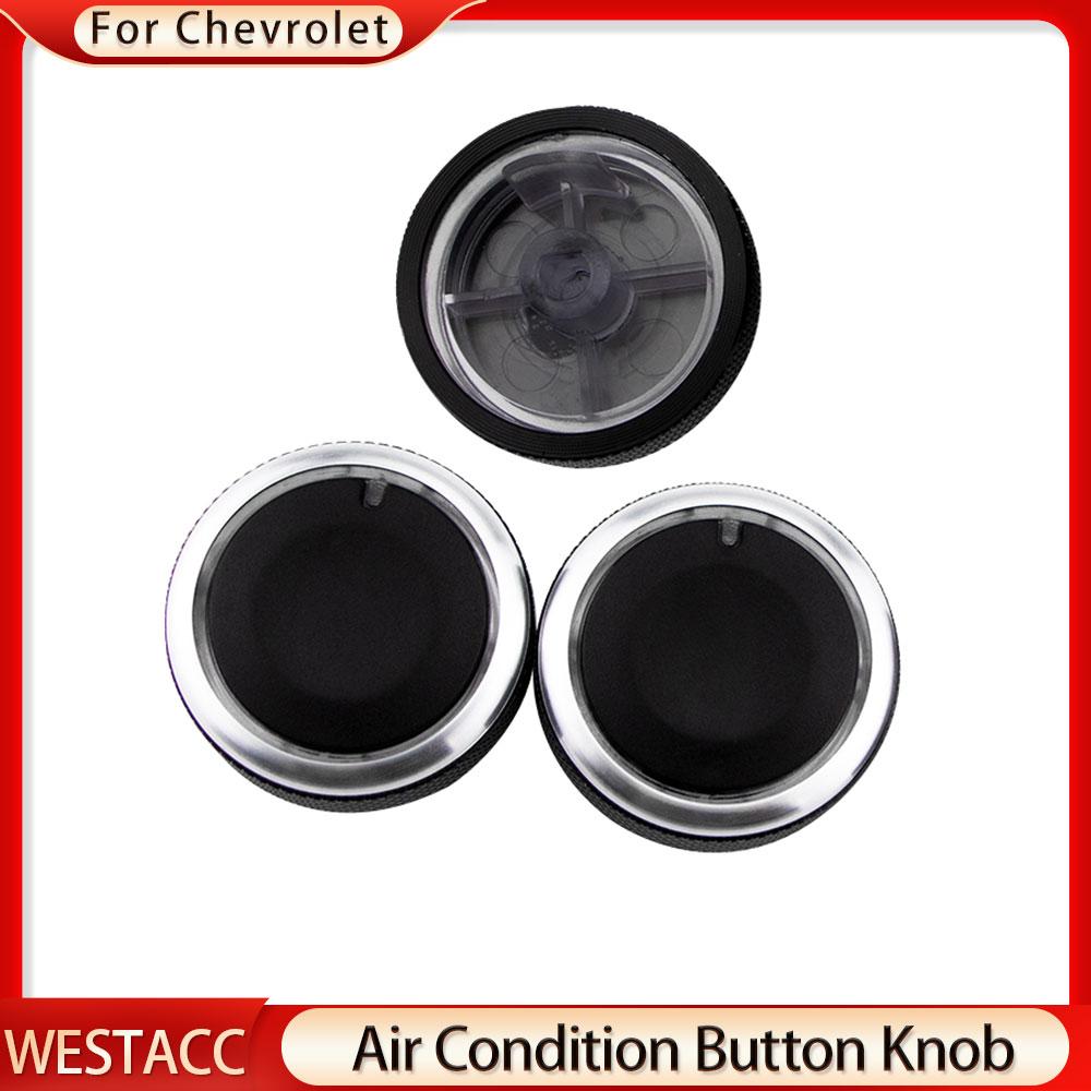Car Air Conditioning AC Knob for Chevrolet Chevy Sail 2008 - 2014 Aluminum Alloy Heater Control Switch Button Knobs