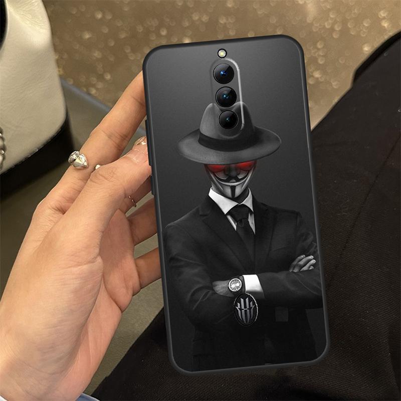 Man Suit Shirt Tie Case For ZTE Nubia RedMagic 6 7 6S 7S Pro 6R RedMagic 10 Air 9 8 8S 9S 10S 11 Pro Plus Cover