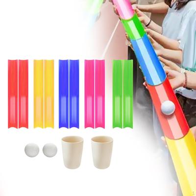 Outdoor Team Building Game for Kids - Golf Ball Set with Convenient Bag