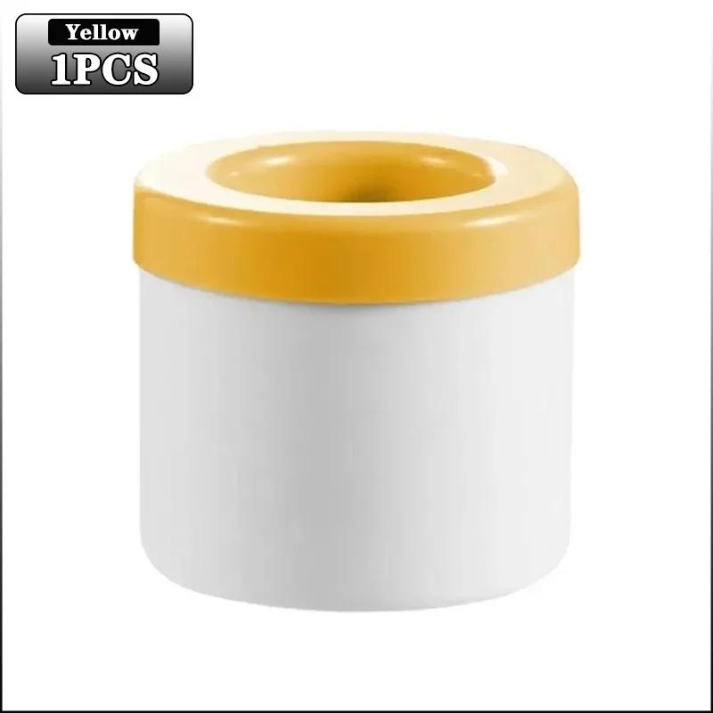 

1-4PCS 3D Cylinder Ice Compartment Silicone Ice Cube Mold Silicone Ice Cube Ice Maker Cup Ice Cup Ice Maker Ice Storage Case