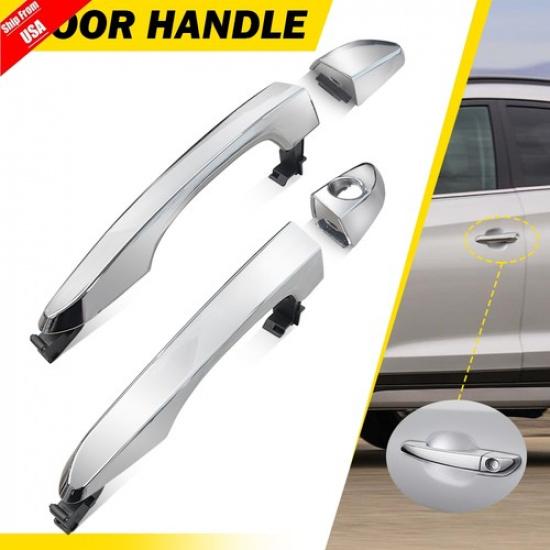 2x Exterior Door Handles Front Right Left Side Hand for Hyundai Tucson 2016-2021