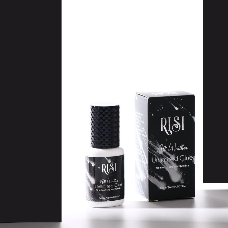 RISI Professional All Weather Eyelashes Glue 0.5s Eyelash Extension Adhesive Glue Eye Lash Glue