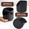 Espresso Knock Box, 4.4 Inch Coffee Knock Box Espresso Dump Bin for Coffee Grounds with Removable Knock Bar and Non-Slip Base Shock-Absorbent Durable