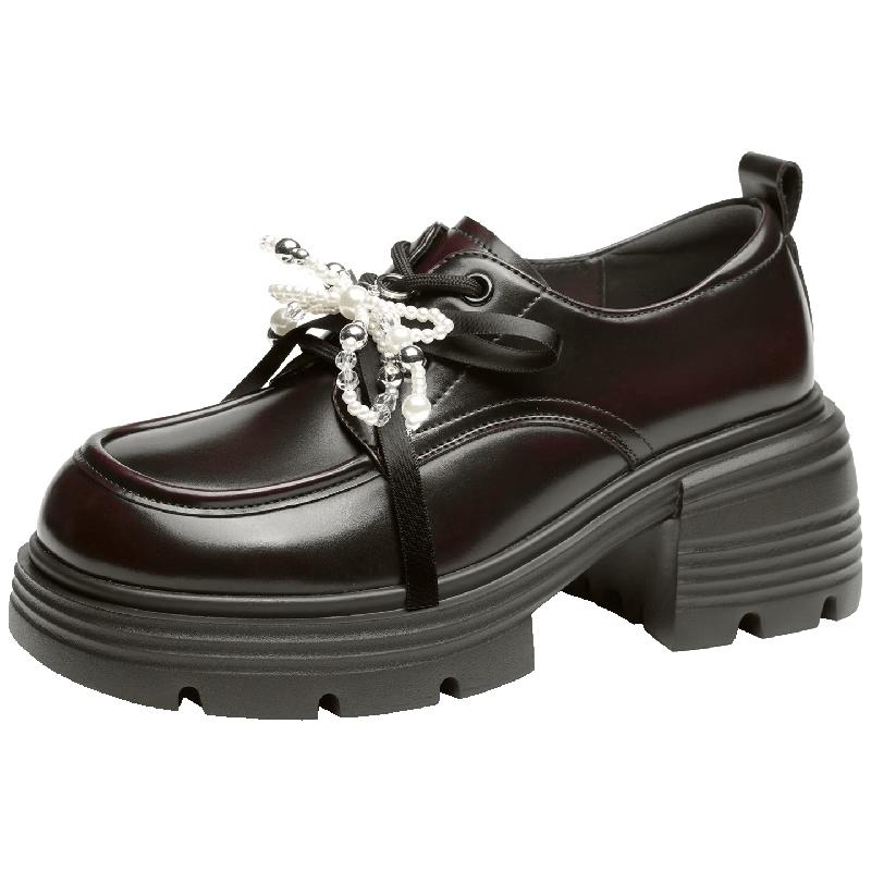 Red Dragonfly Women s Chunky Platform Loafers EU 39