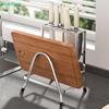 Stainless Steel Cutting Board & Plate Rack - Multi-Function Kitchen Organizer Stand for Chopping Boards, Dishes & Lids