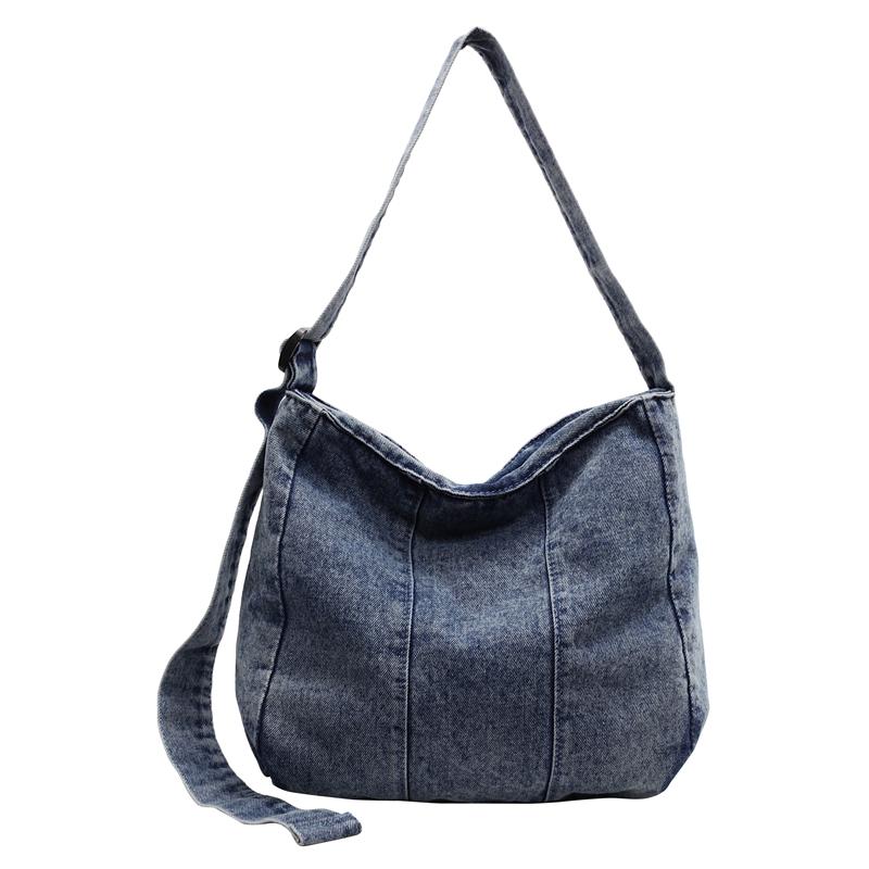 Handbag Women Shoulder Bag Denim Large Capacity Crossbody Bag