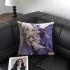 Anime Game Honkai Impact Cushion Cover Natural Linen Organic Fabric Double-Sided Printing Sofa Home Decor Gift Pillow Case