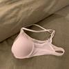 Seamless French - Style Front - Closure Bra for Women Push - Up Breathable Thin Wirefree Sweet Teenage Bra