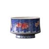 Blau und Weiß Jahr mit Fisch Master Cup Keramik Haushalts-Teetasse Einzelne Tasse Kung Fu Tee-Set Trinkteetasse Teeschale Teetasse