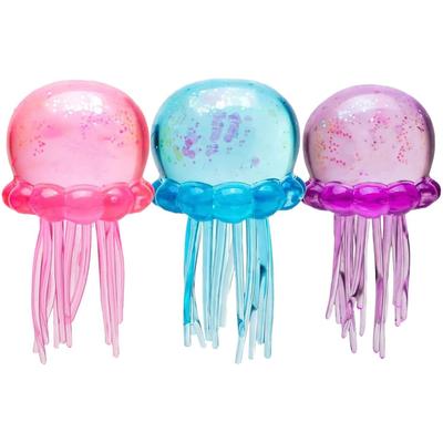 Jellyfish Squishy, Jellyfish Squeeze Stress Ball, Slow Rise Sensory Toy Malt Sugar Balls For Desktop Anxiety Relief Party Favors