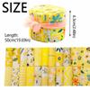 Colorful Fashionable Roll Cloth Vintage Floral Floral Printed Fabric  Handmade Accessories