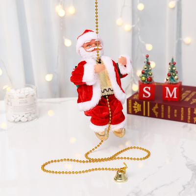 Electric Music Santa Claus Beading Father Figure Christmas Pendant Will Beading Santa Claus Decorations