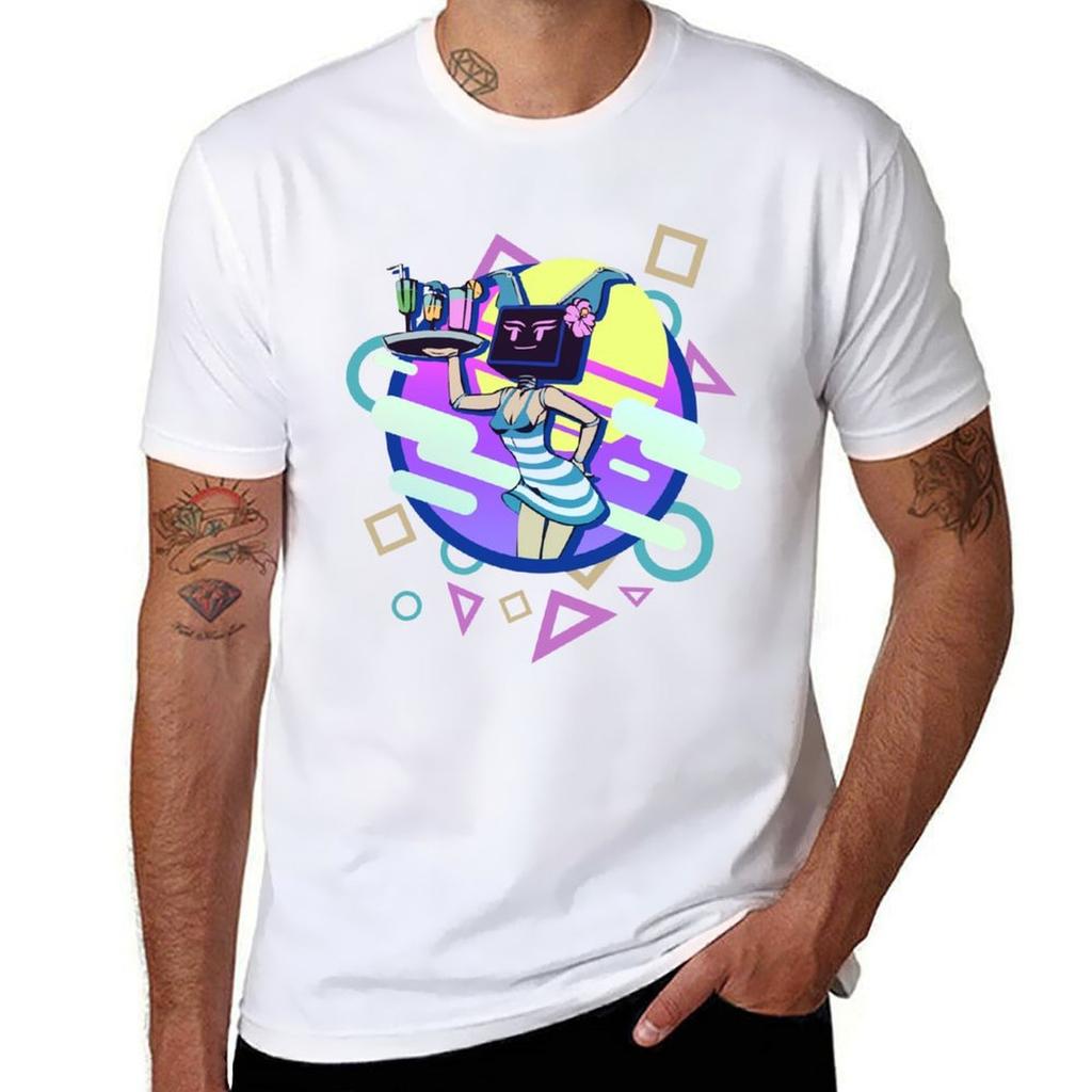 Vaporwave Erie Tshirt Sport Basic Moisture Wicking Tee