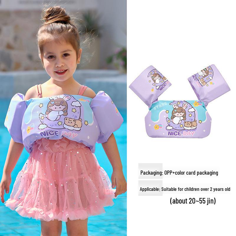Buoyancy Aid Vest: Inflatable Baby Life Jacket & Swim Rings for Children
