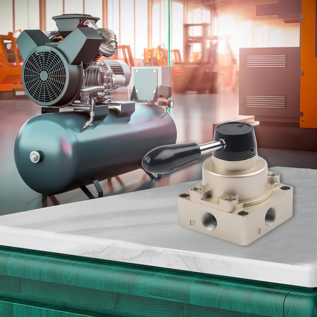 For Air Control 3Position 4Way Valve Aluminum Alloy Construction Pressure-Resistant Professional Manufacturing