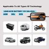Chargeur de Batterie de Voiture 12V 2A Portable avec Affichage Numérique Charge Rapide Accessoires de Voiture Outil de Réparation d'Impulsion pour Moto Camion Auto