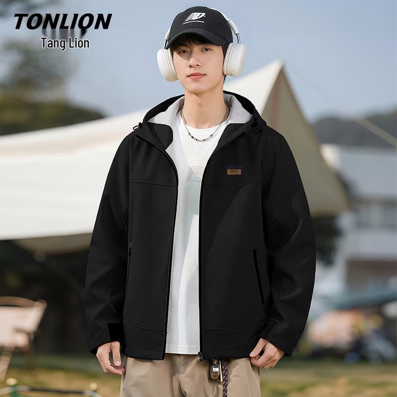 TonLion Men s Windproof Casual Jacket M