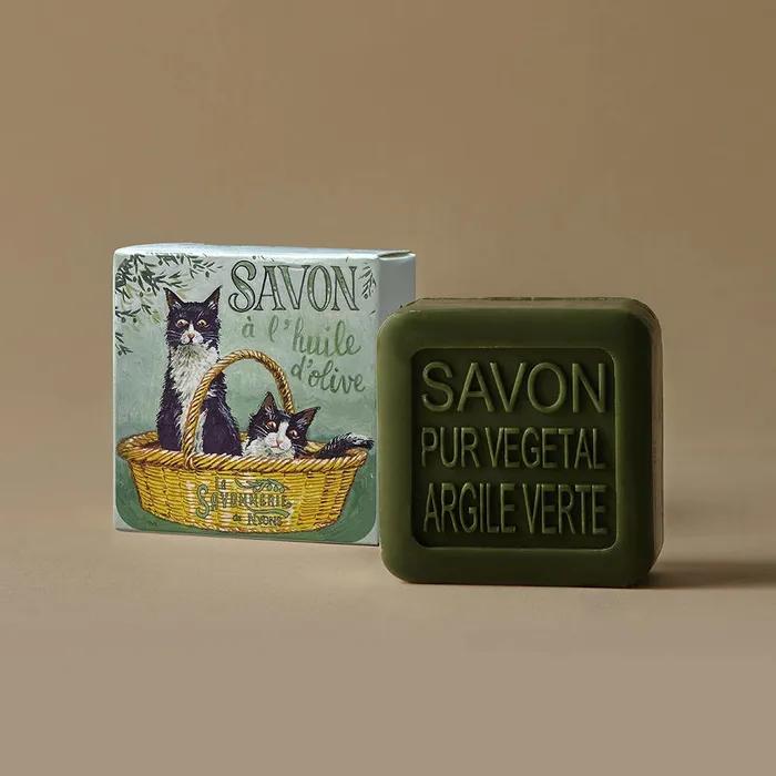French Natural Cleansing Soap Beauty Paper Case 100g 03. Westy Dog 2 (B2)