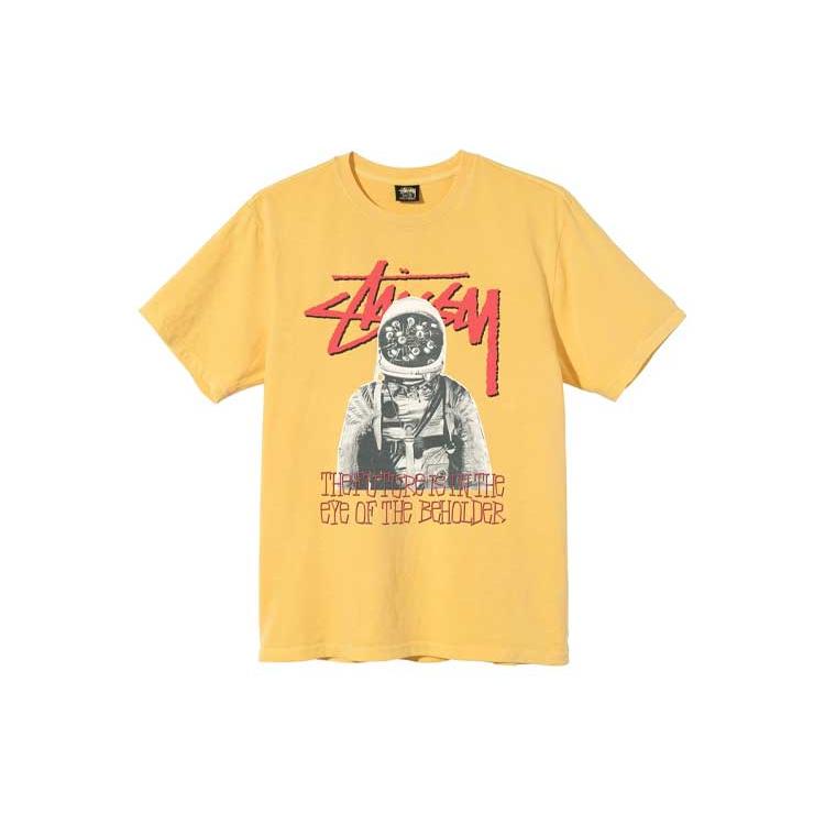 Stussy T-Shirts Unisex Crew Neck Moderate Straight Fit 1904673