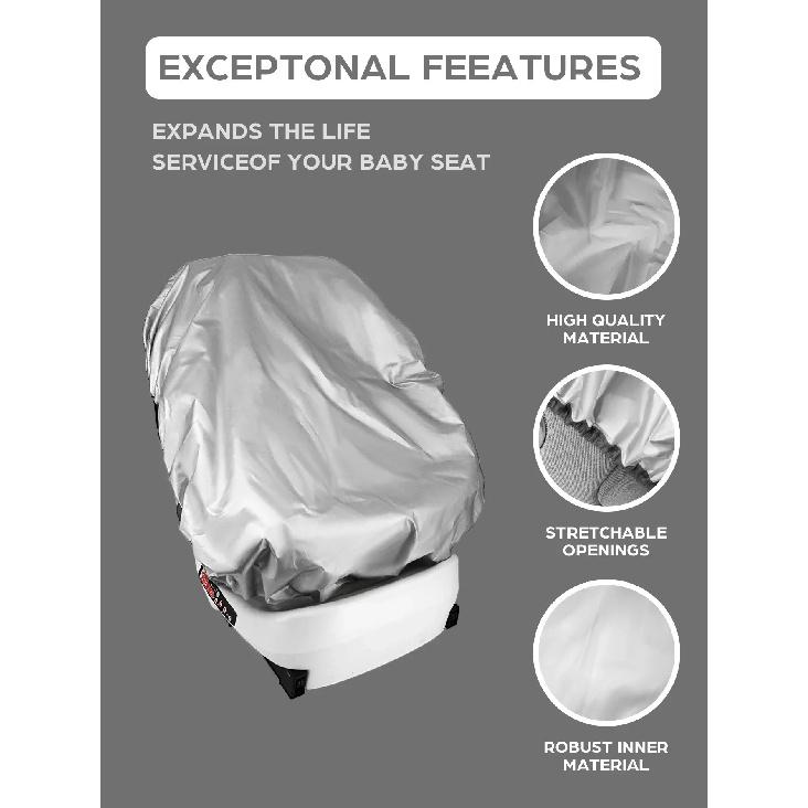Baby Car Seat Sun Shade Cover Blocks Out Heat & Sun UV Covers Universal Baby Travel Accessories Cool Shade Fit Baby Seat Cover