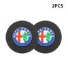 Hub Caps 2pcs Car Auto Cup Holder Anti Slip Insert Coasters Pads For Alfa Romeo 159 Giulietta Giulia 147 Mito 156 Stelvio Volant ze3