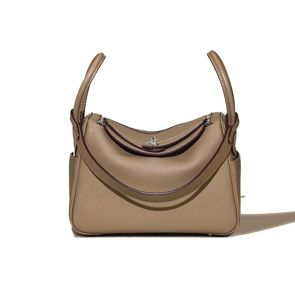 2025 Togo Leather Lindy Shoulder & Crossbody Bag: High-End Genuine Cowhide Women's Handbag