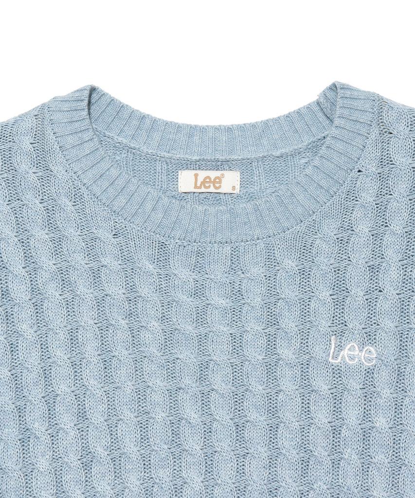 LEE Women'S Cable Knit Light Blue