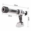 Electric Caulking Gun for Makita 18V-21V Battery Cement Glass Adhesive Glue Seal Sealant Tool Wireless Glass Glue Gun No Battery