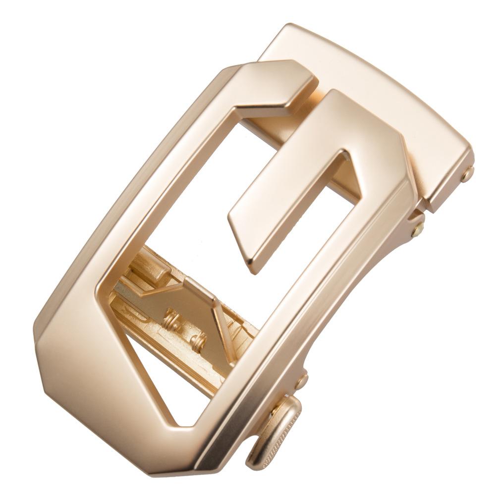 5Pcs Fashion Letter Buckle, Dongguan Button Head, Automatic Belt Buckle, Zinc Alloy Belt Head Ly36-25781