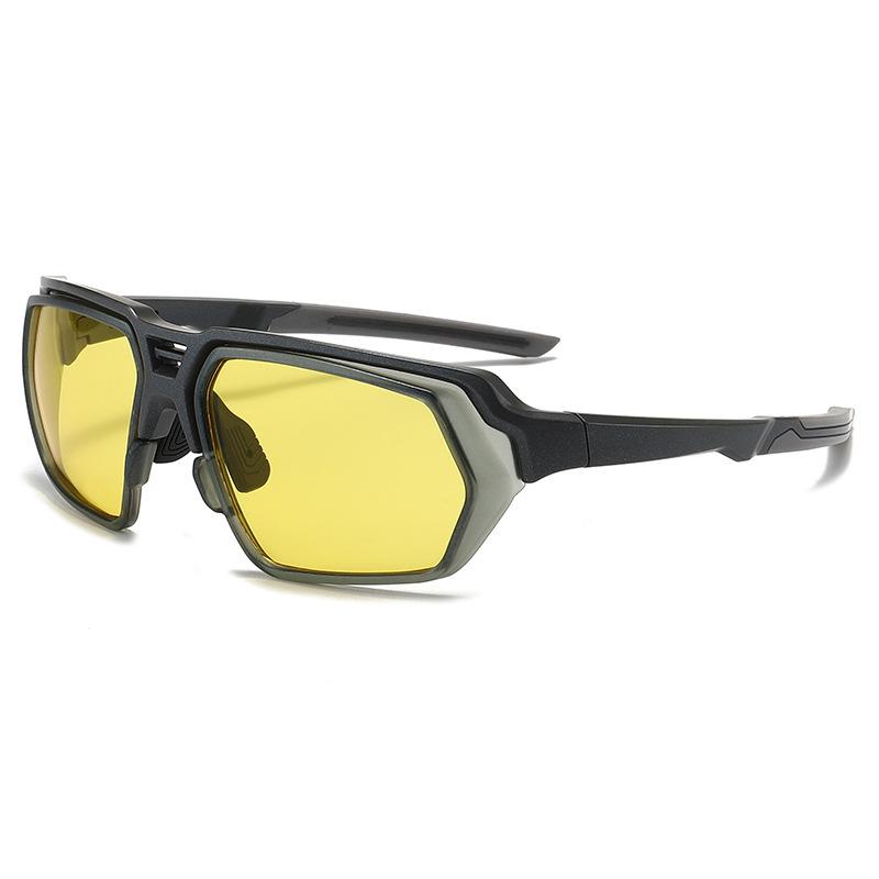 Retro Polarized Sunglasses: Anti-Glare, Windproof Sunshade for Mountaineering, Travel, and Fishing