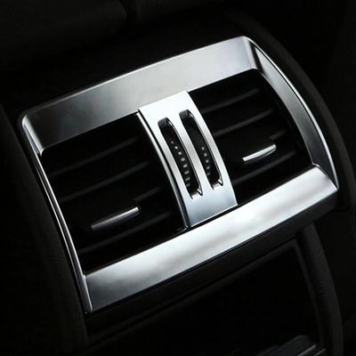 Dekoračná nálepka na rám výduchu zadnej klimatizácie do interiéru auta Pre BMW X5 F15 X6 F16 2014 2015 2016