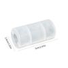 2A To C Battery Adapter Pack of 5, Translucent Cell Adapter Holder Converter Sleeves for Radios, Toy, Household Devices Backup Battery