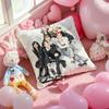 Kpop DDDDreamcatcherSS Cushion Cover Pattern Printed Pillowcase for Living Room Sofa Cushion Cover  Bedroom Decor