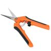 Garden Shrs Spring Loaded Side Locking Automatic Push Stainless Steel Garden Scissors