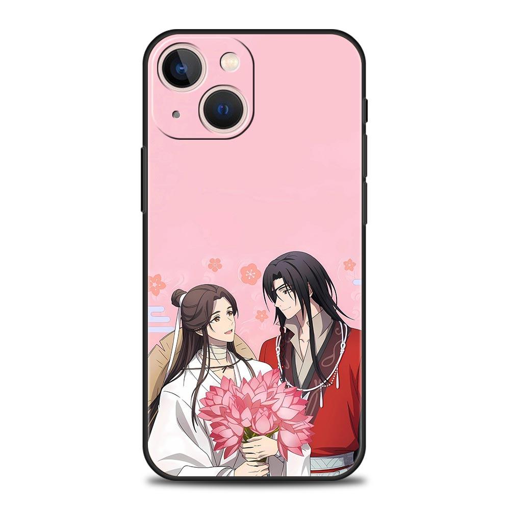 Phone Case For iPhone 17 16e 15 14 13 12 11 Pro Max SE 7 8 Plus Shell iPhone 16 Soft TPU Cover Heaven Official's Blessing